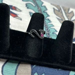 FJ Midnight Cat Ring